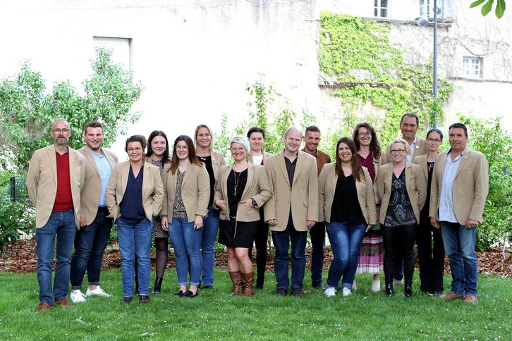 l'équipe de l'agence Confluences