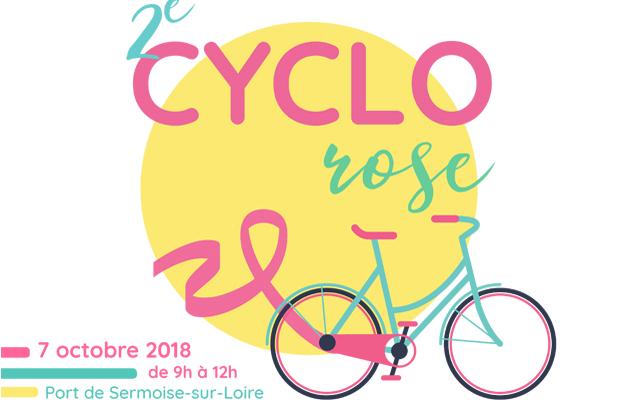 nevers : affiche de la cyclo rose