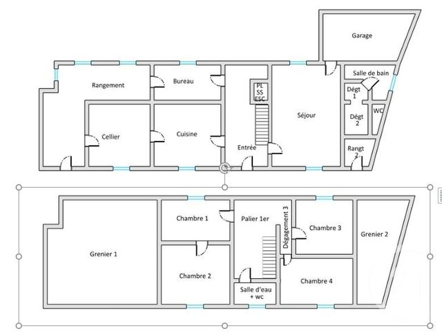 maison à vendre - 6 pièces - 127.48 m2 - VARENNES VAUZELLES - 58 - BOURGOGNE - Century 21 Confluences